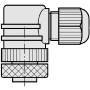 Kabeldose M12,4p.,gewinkelt DOS-1204-W