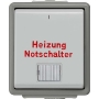 Heizung-Notschalter Delta Flche,dGr/hGr 5TA4742