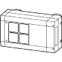 Tap off unit for busway trunk 320A BD2-AK05/FS400IEC-3