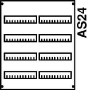 Panel for distribution board 600x500mm 2V0A