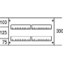 Cover for distribution board 300x500mm AS22