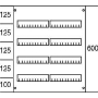 Cover for distribution board 600x500mm AS24