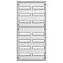 Flush mounted mounted distribution board U72