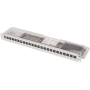 19 inch rack 1U gray including 24xAMJ-S Cat6A, J02023A0040