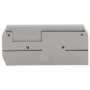 End/partition plate for terminal block 880-325