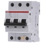 Automatic circuit breaker B 16A, 3-pole, S203-B16