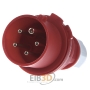CEE plug 16A 5p 6h 400 V (50+60 Hz) red 2136