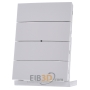 EIB, KNX push button 4-fold comfort, polar white, 75164599
