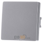 EIB, KNX cover plate for switch aluminium, 75940483