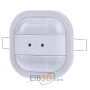 EIB, KNX surface mounted presence detector mini, alpine white, 6131/21-24