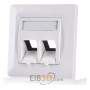 RJ45 8(8) Data outlet white 185867