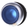 Leuchtdrucktaste flach,blau,blanko M22-DL-B