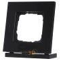Frame 1-gang black 0211126
