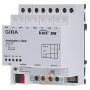 EIB, KNX analogue actuator 4-fold for the conversion of EIB, KNX telegrams to analogue signals, 102200