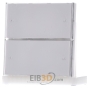 EIB, KNX push button sensor 3 comfort 2-fold, pure white, 2032112