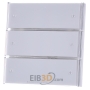EIB, KNX push button sensor 3 comfort 3-fold, pure white, 2033112