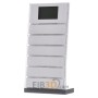 EIB, KNX push button sensor 3 plus 6-fold (2 + 4), pure white, 2046112