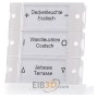 Wippenset 3fach reinwei�-gl�nzend, 213303