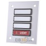 Push button panel door communication ETA 804 EV1