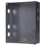 Recessed mounted box for doorbell UPK 845/855