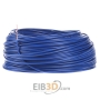 Single core cable 0,75mm blue H05V-K 0,75 dbl Eca ring 100m