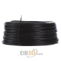 Single core cable 0,75mm black H05V-K 0,75 sw Eca ring 100m