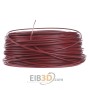 Single core cable 1mm red H05V-K 1,0 rt Eca ring 100m