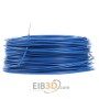 Single core cable 1mm² blue H05V-U 1,0 hbl Eca ring 100m