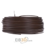 Single-core wire, H07V-U 1.5 brown