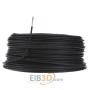 Single core cable 2,5mm black H07Z-K 2,5 sw Eca