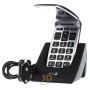 Clamshell phone black doro Primo 413 sw