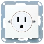 Socket outlet (receptacle) NEMA A 521-15 AL