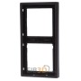 Frame 2-gang aluminium AL 2982 D