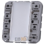 EIB, KNX push button module universal, 2-fold, CD 5092 TSM
