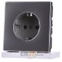 SCHUKO-Steckdose edelstahl ES 1520