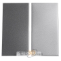 Cover plate for switch stainless steel ES 2402 TSA