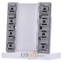 EIB, KNX push button expansion module universal, 4-fold, LS 5094 TSEM