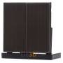 Cover plate for switch/push button brass ME 2995 AT