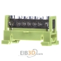 Power distribution block (rail mount) 651S/7