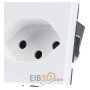 Socket outlet (receptacle) white 077506