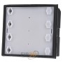 Speak/ring module for door station White 342240