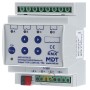 KNX/EIB Dimmaktor 4-fach, 4TE, REG, 1-10V, RGBW AKD-0410V.02