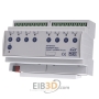 EIB/KNX Switch Actuator 8-fold, 8SU MDRC, 16/20A, 230VAC, C-load, 200�F, AKI-0816.04