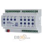 EIB/KNX Switch Actuator 12-fold, 8SU MDRC, 16A, 230VAC, C-load, 140�F - AKS-1216.03