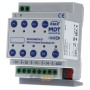 DALI Control Broadcast Gateway, 4 channel, 4SU, MDRC, KNX, MDT SCN-DABC4.01