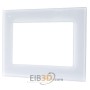 VisuControl, Zub. 07 Rahmen aus Glas, Wei - VCB-07WS.04