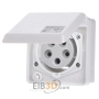 Architectural socket CEE 16A-socket 6h 4262