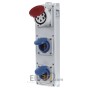 CEE-Socket combination wall mount 96438
