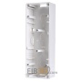 Surface mounted housing 3-gang white 512319