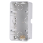 Surface mounted housing 2-gang white 519219